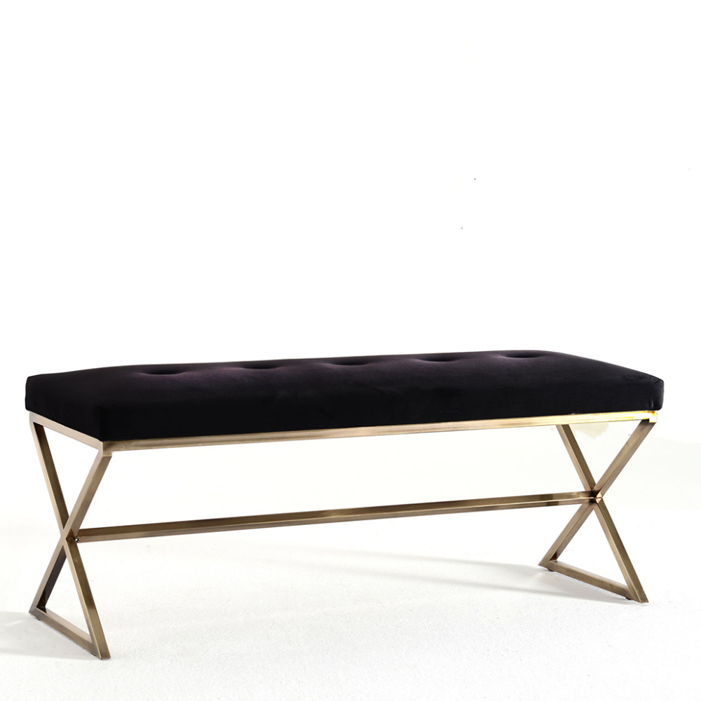 Rose Kadife Bench